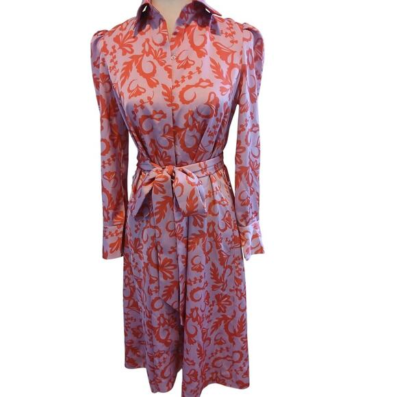 Sacchin and Babi button down belted dress size 2 - Picture 2 of 10